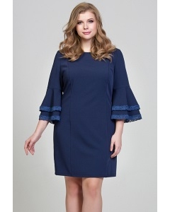 Нарядное платье синего цвета Donna Saggia DSPB-28-62