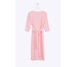 Платье розового цвета в клетку Emka PL979/gretel