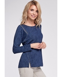 Синяя женская блузка Sunwear O42-5-30