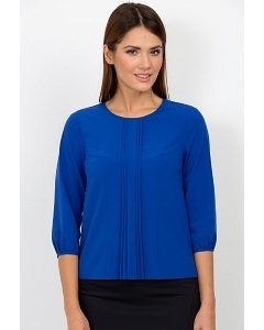 Блузка синего цвета Emka Fashion b 2101/marina