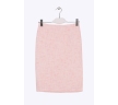Юбка розового цвета из ткани Шанель Emka S663/pontevedra