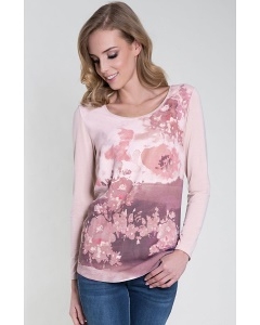 Розовая трикотажная блузка Zaps Odetta