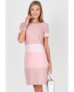 Хлопковое платье лилового цвета Emka Fashion PL-422/beteni